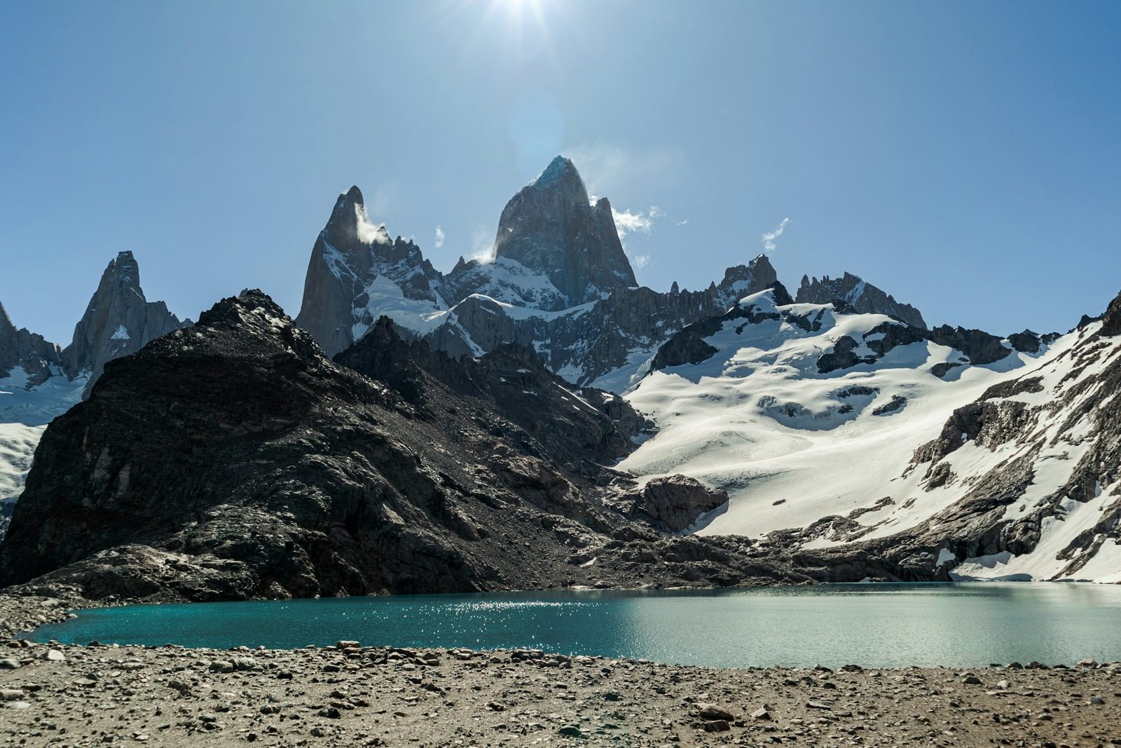 Fitz Roy over Laguna de los Tres